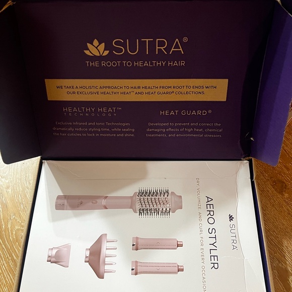 Sutra Aero Styler Hair Tool Set in Pink - Picture 4 of 8